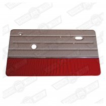 DOOR LINER RH-CREAM/RED MONACO-'MONTE CARLO'