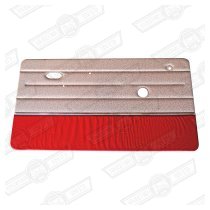 DOOR LINER LH CREAM/RED MONACO-'MONTE CARLO'