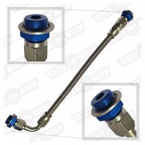OIL PIPE- BRAIDED BLOCK TO FILTER-'92-'96 (SPI)