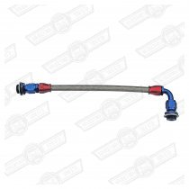 OIL PIPE- BRAIDED BLOCK TO FILTER-'92-'96 (SPI)