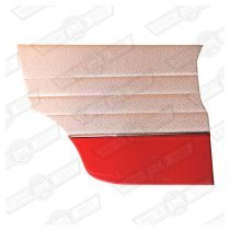 REAR 1/4 LINER LH-CREAM/RED MONACO-'MONTE CARLO'
