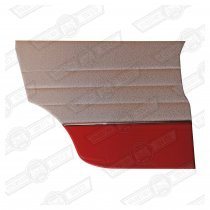 REAR 1/4 LINER LH-CREAM/RED MONACO-'MONTE CARLO'