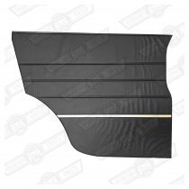 REAR 1/4 LINER-BLACK/SILVER PVC-LH