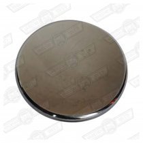 CENTRE CAP-FOR MOTOLITA BOSS POLISHED ALLOY-plain top
