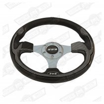 MOUNTNEY WHEEL-M RANGE CARBON LOOK 13'' SILVER SPOKES
