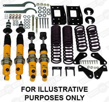 SPAX COIL OVER SHOCK KIT-STD. RIDE HEIGHT