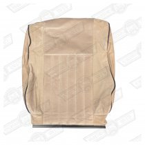 COVER-FRONT SEAT SQUAB-CHEVRON/STONE BEIGE-MAYFAIR/BOC