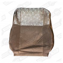 COVER-FRONT SEAT SQUAB-ASH GREY/BLACK HATCHINGS-TAHITI