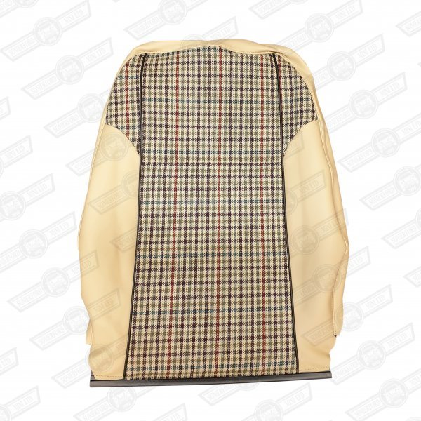 COVER-FRONT SEAT SQUAB-STONE BEIGE/BALMORAL