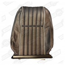 COVER-FRONT SEAT SQUAB-PRUSSIAN BLUE/LIGHT STONE BEIGE-'40'