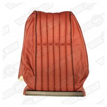 COVER-FRONT SEAT SQUAB-GRENADINE RED-'40' &COOPER LE