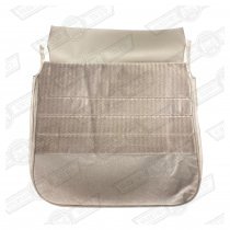 COVER-FRONT SEAT CUSHION-GRANITE/CHEVRON