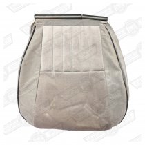 COVER-FRONT SEAT CUSHION-GRANITE/CHEVRON-MAYFAIR,BOC,'35'