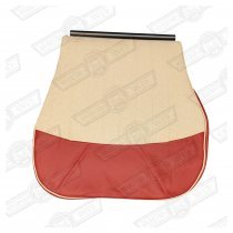 COVER-FRONT SEAT CUSHION-LSB/TARTAN RED/CHOPSTICKS-SEVEN 200