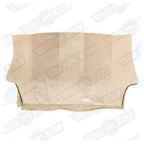 COVER-REAR SEAT SQUAB-STONE BEIGE/CHEVRON-BOC & MAYFAIR