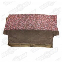 COVER-REAR SEAT SQUAB-BLUE/PINK JAMBOREE-MINI 35