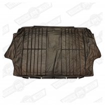 COVER-REAR SEAT SQUAB-BLACK LEATHER-'PAUL SMITH'