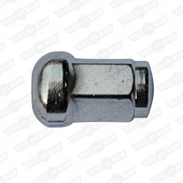 WHEEL NUT-CHROME,RADIUS BULGE SEAT,10'' WHEELS