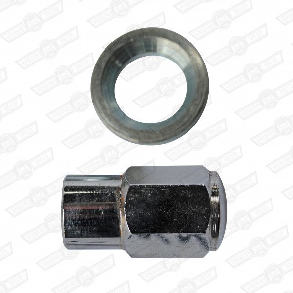 WHEEL NUT-CHROME-WOLFRACE (DISHED WASHER)