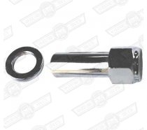 WHEEL NUT-CHROME, SUITS 10'' & 12'' REVOLUTION & MAMBA WHEEL