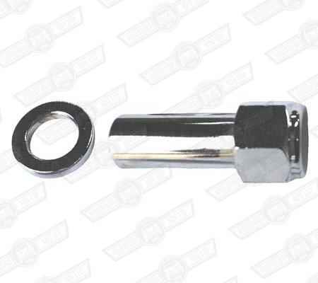 WHEEL NUT-CHROME, SUITS 10'' & 12'' REVOLUTION & MAMBA WHEEL