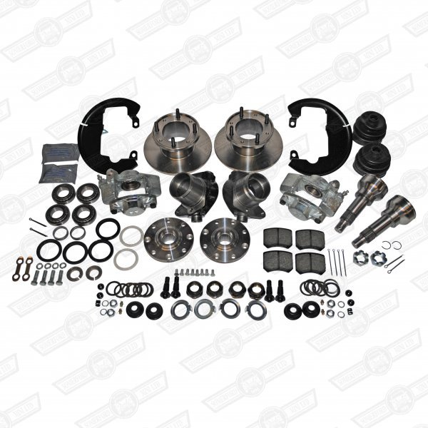 DISC BRAKE KIT-7.5''COOPER S gen. calipers & disc shields