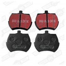 BRAKE PAD SET-EBC BLACK STUFF, 8.4'' DISCS
