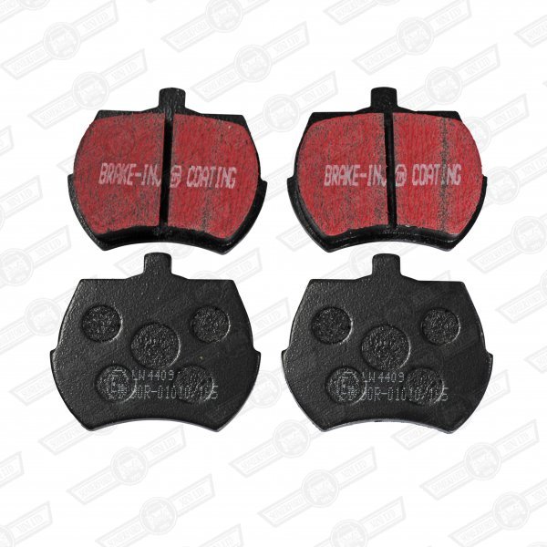 BRAKE PAD SET-EBC BLACK STUFF, 8.4'' DISCS