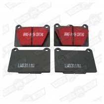 BRAKE PAD SET-EBC BLACK STUFF- METRO VENTED DISCS