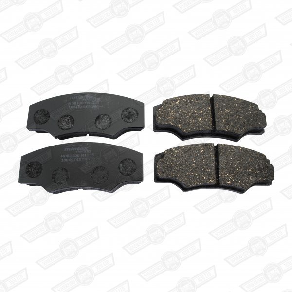 MINTEX BRAKE PADS- SUIT KAD A & B 6 POT CALIPER RACE USE