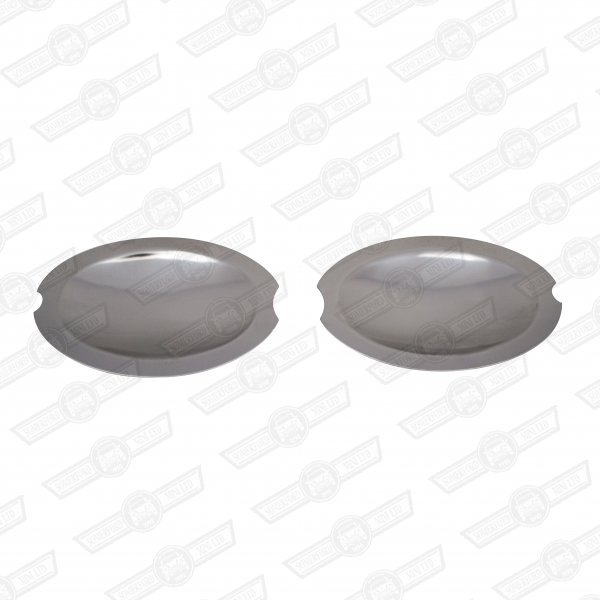 SCRATCH PLATES-STAINLESS, SUIT MK3 DOOR- PAIR