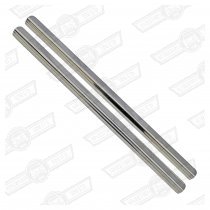 STEP TRIMS-PLAIN STAINLESS STEEL, PAIR