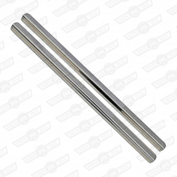 STEP TRIMS-PLAIN STAINLESS STEEL, PAIR