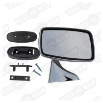 DOOR MIRROR-STAINLESS-RH BUDGET