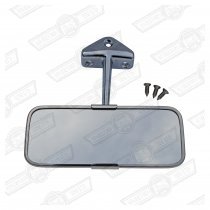 REAR VIEW MIRROR-RETRO STAINLESS