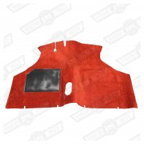 CARPET-OLD RED-FRONT FLOOR-COOPER/MAYFAIR LHD