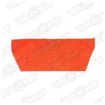 CARPET-MG RED-SEAT CROSS MEMBER END-'MONTE CARLO'