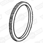 RING GEAR-VERTO CLUTCH-INERTIA STARTER-107 TEETH '82-'85