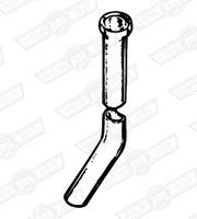 PIPE-OIL PICK UP-AUTOMATIC WITH HARDY SPICER JOINTS-'65-'73