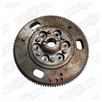 FLYWHEEL-THIN NOSE CRANK-COIL SPRING CLUTCH-'59-'62