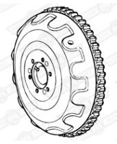 TORQUE CONVERTER-RECON.( EXCHANGE)-'65-'70