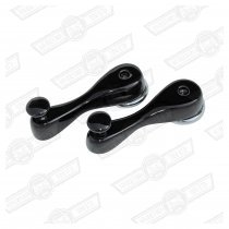 WINDOW WINDERS-CHARCOAL, PAIR