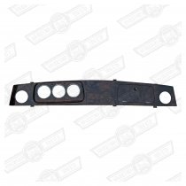 DASH- WALNUT 3 CLOCK, CHROME BEZELS LHD