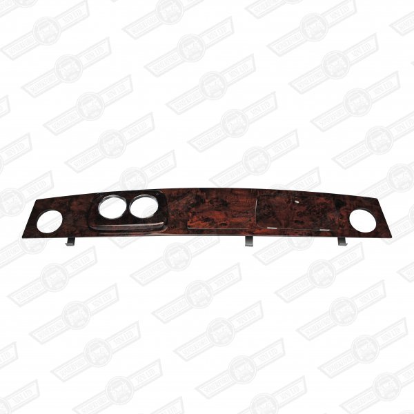 DASH-BURR WALNUT 2 CLOCK CHROME BEZELS LHD