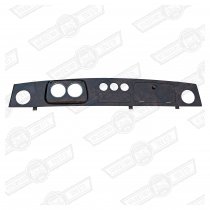 DASH-WALNUT 2 CLOCKS + 3 AUX. GAUGES CHROME BEZELS LHD