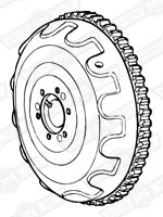 TORQUE CONVERTER-RECON. (EXCHANGE)'70-'85-INERTIA STARTER