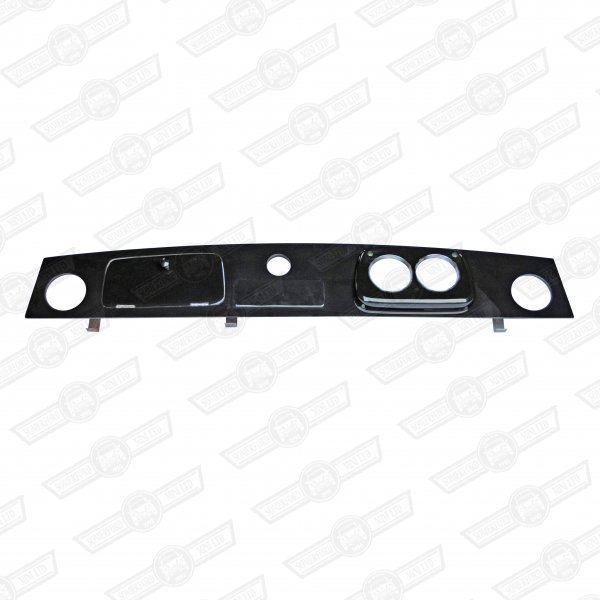 DASH- CHARCOAL 2 CLOCK + 1 AUX. GAUGE CHROME BEZELS RHD