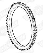 RING GEAR-PRE-ENGAGED STARTER MOTOR-AUTOMATIC