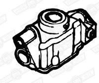 HOUSING-GEAR LEVER-'85-'88-GERMANY-NO SERVO