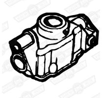 HOUSING-GEAR LEVER-'88-'92-GERMANY-WITH SERVO